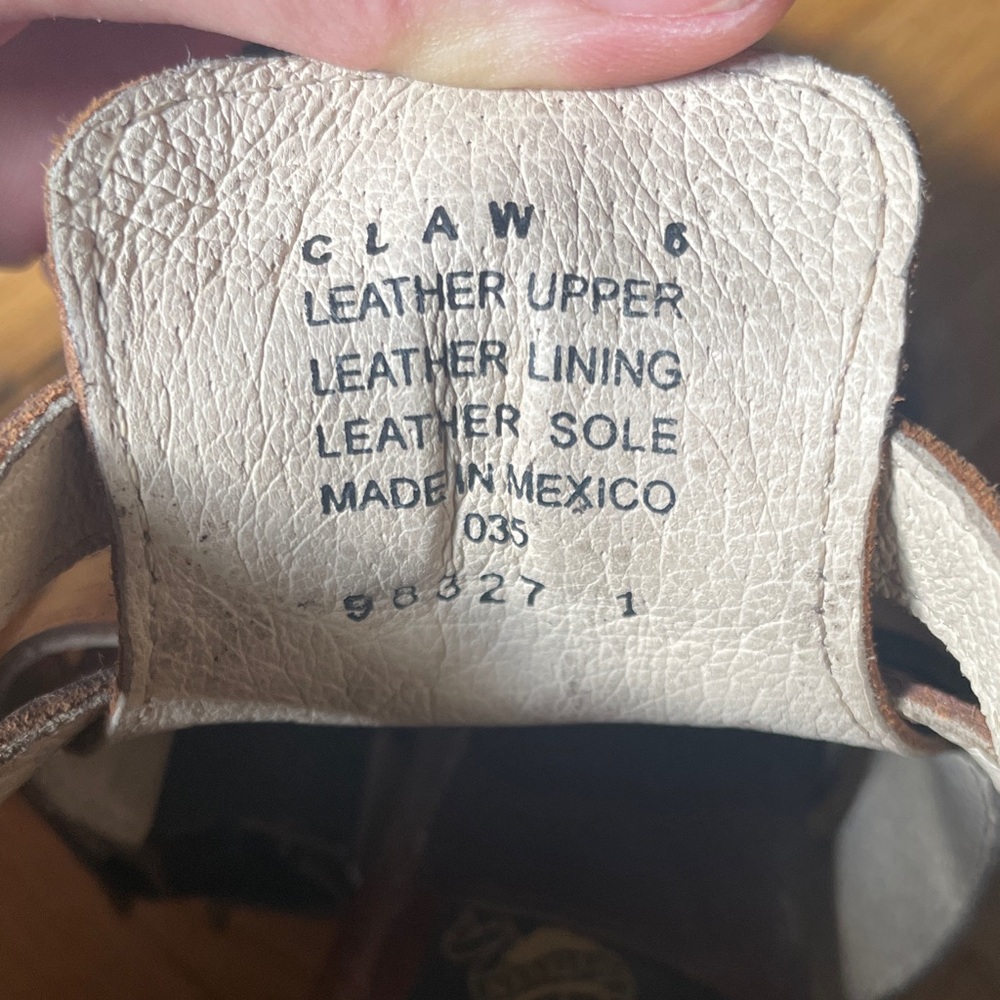 Freebird Dark Brown Strappy Sandals - Picture 4 of 5